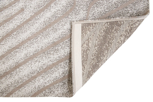 Laagpolig vloerkleed Louis de Poortere 9135 Waves Shores Amazon Mud