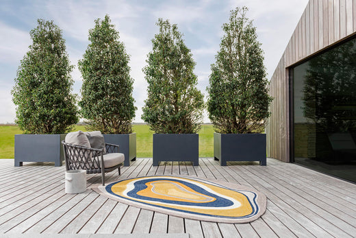 Vloerkleed Brink en Campman Habitat Aura Ochre Outdoor 477306