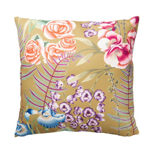 Kussen Harlequin Amaryllis Coral Lagoon Ochre Outdoor