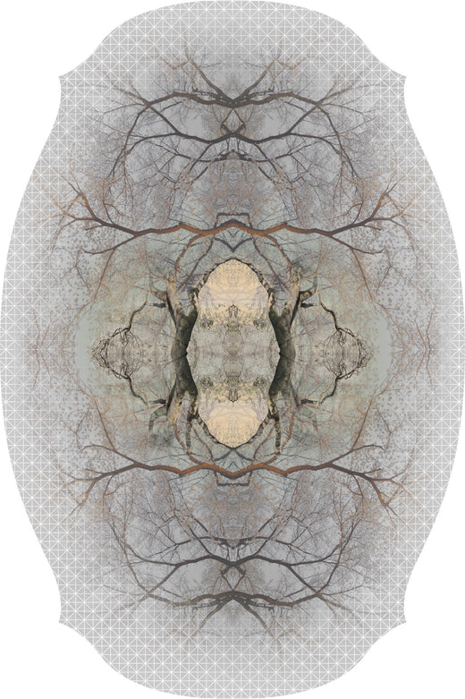 Laagpolig vloerkleed Moooi Carpets Diamond Tree