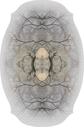 Laagpolig vloerkleed Moooi Carpets Diamond Tree