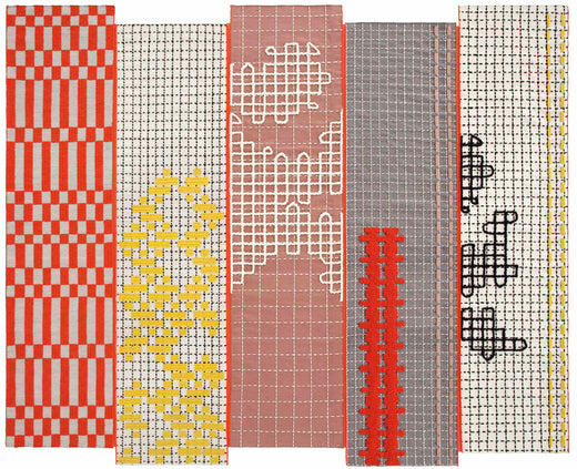 Vloerkleed GAN Bandas 300 Orange