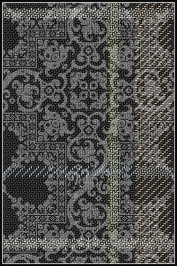 Laagpolig vloerkleed Moooi Carpets Fata Morgana TJ One