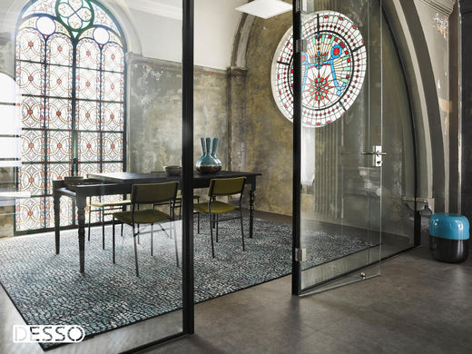 Laagpolig vloerkleed Desso Mozaic & Fresco Mozaic 8844 (GEFESTONNEERD)