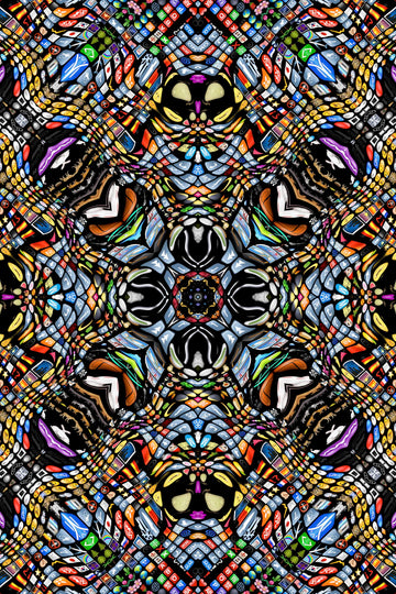 Laagpolig vloerkleed Moooi Carpets Dazzling Dialogues 3