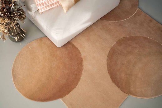 MOMO Rugs Designer Elvire Circle In The Sand Amber