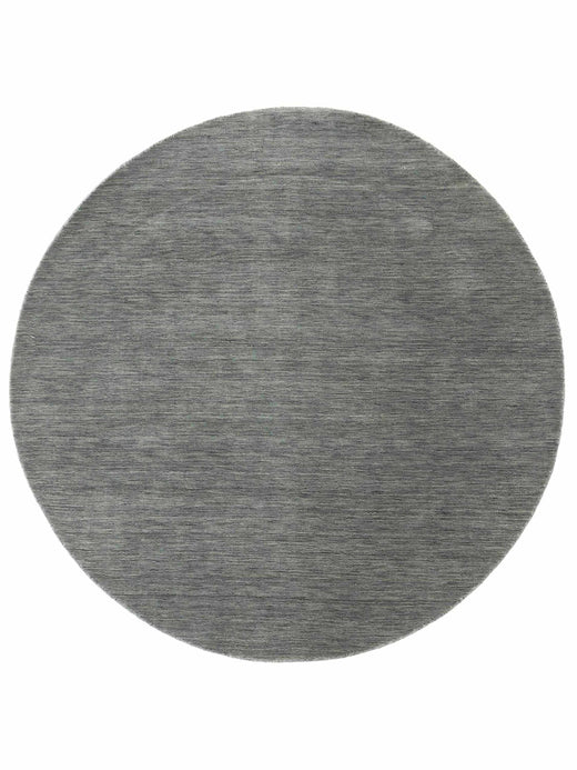 Vloerkleed MOMO Rugs Panorama Uni Rond Dark Grey