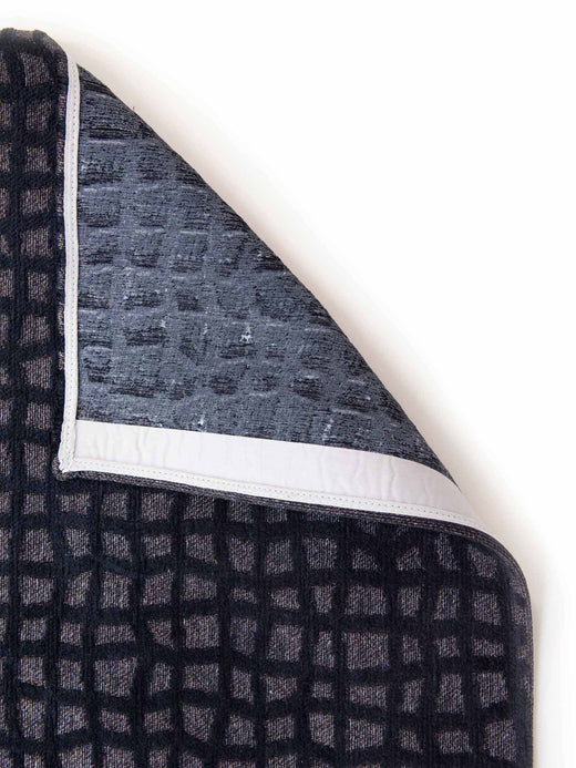 Vloerkleed Louis de Poortere Trammel Structures 9247 Oppian Black