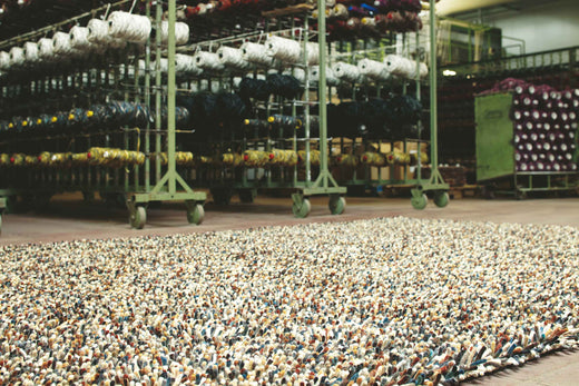 Hoogpolig vloerkleed Brink en Campman Rocks Mix 70401