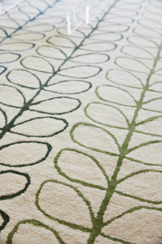 Vloerkleed Orla Kiely Linear Stem Ombre Basil 061107