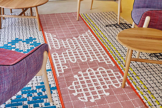 Vloerkleed GAN Bandas 300 Natural