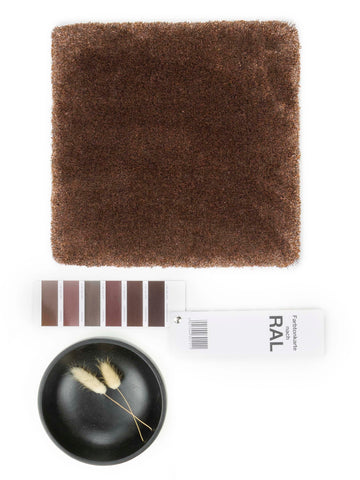 Vloerkleed MOMO Rugs Naturais Sleek Mix Walnut Brown