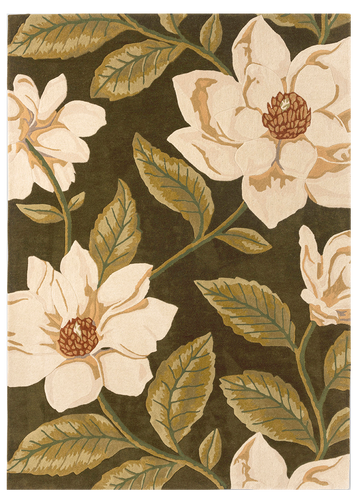 Vloerkleed Sanderson Grandiflora Olive 145607