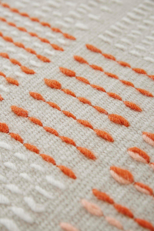 Vloerkleed GAN Backstitch Composition Brick