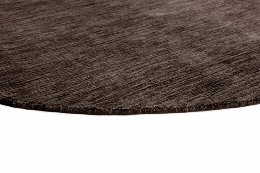 MOMO Rugs Panorama Uni Rond Dark Brown