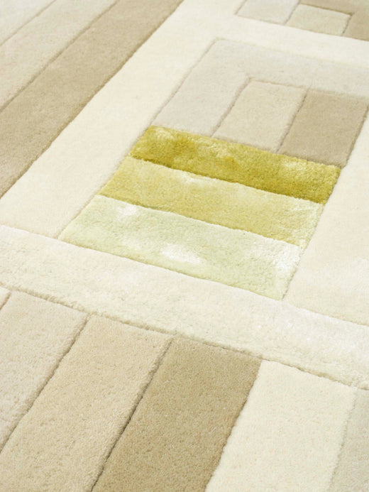 MOMO Rugs Designer Marie-Gon Ministeck Lime Hint