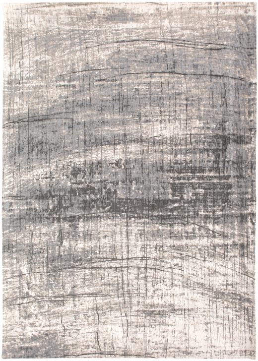 Laagpolig vloerkleed Louis de Poortere 8420 Mad Men Jersey Stone