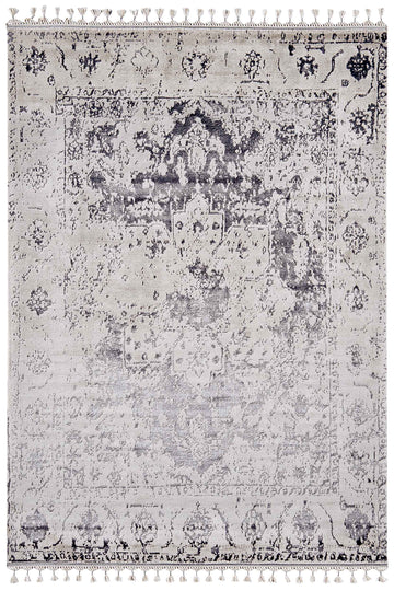 Vintage look vloerkleed Katherine Carnaby Vintage Taupe