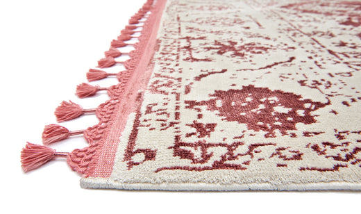 Vintage look vloerkleed Katherine Carnaby Vintage Red