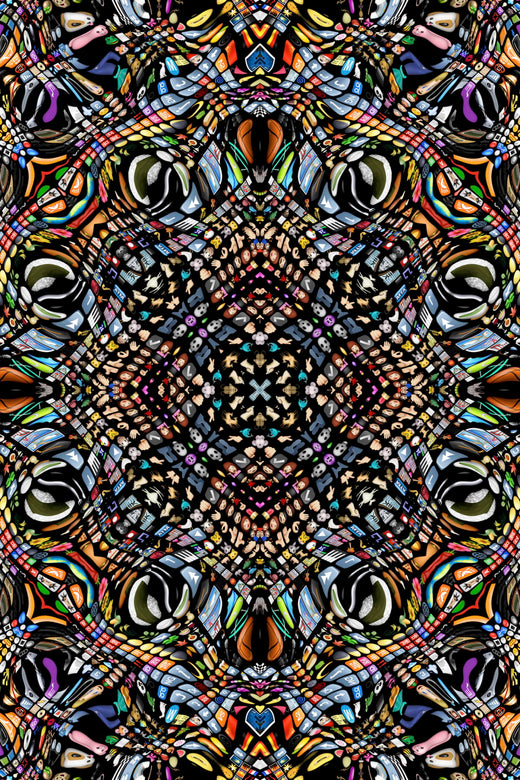 Laagpolig vloerkleed Moooi Carpets Dazzling Dialogues 2