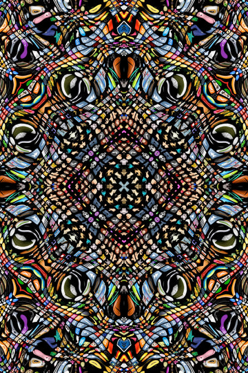 Laagpolig vloerkleed Moooi Carpets Dazzling Dialogues 2