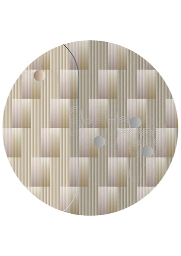 Laagpolig vloerkleed Moooi Carpets Swell Citrine