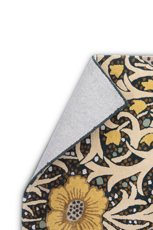 Vloerkleed Morris & Co Seaweed Teal 127008