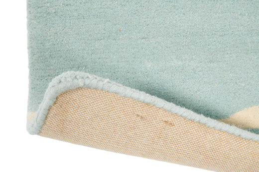 Laagpolig vloerkleed Scion Mr Fox Aqua 25308