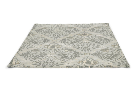 Laagpolig vloerkleed Morris & Co Pure Trellis Lightish Grey 29104