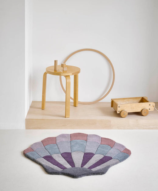 Vloerkleed Brink en Campman Decor Kids Shell Lilac 141308