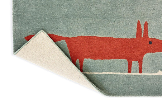 Vloerkleed Scion Mr Fox Mint Poppy