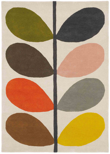 Laagpolig vloerkleed Orla Kiely Giant Multi Stem 59205