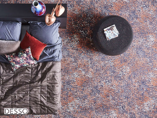 Laagpolig vloerkleed Desso Mozaic & Fresco Mozaic 5022 (GEFESTONNEERD)