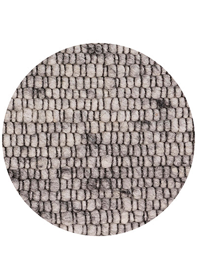 Rond vloerkleed De Munk Carpets Diamante 03