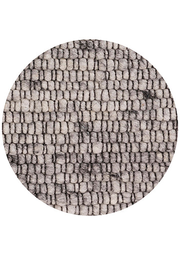 Rond vloerkleed De Munk Carpets Diamante 03