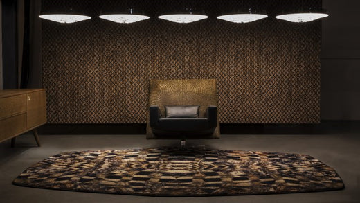 Laagpolig vloerkleed Moooi Carpets Aristo Quagga