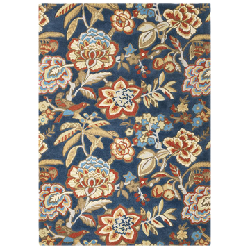 Vloerkleed Sanderson Indra Ink Ruby 145808