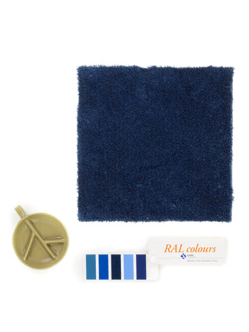 Vloerkleed MOMO Rugs Naturais Flax Fully Blue