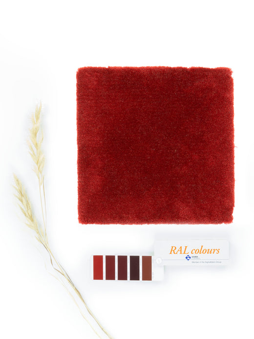 Vloerkleed MOMO Rugs Naturais Fine Lipstick Red