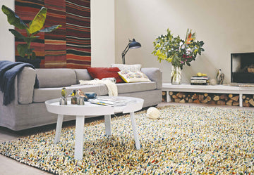 Hoogpolig vloerkleed Brink en Campman Rocks Mix 70411