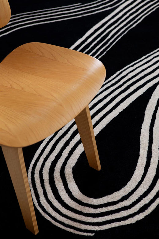 Vloerkleed Brink en Campman Decor Flow caviar 091305