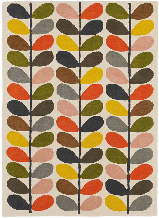Laagpolig vloerkleed Orla Kiely Multi Stem 59505