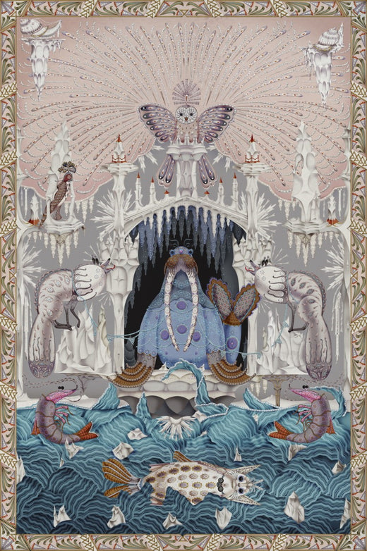 Laagpolig vloerkleed Moooi Carpets Polar Byzantine Chapter IV