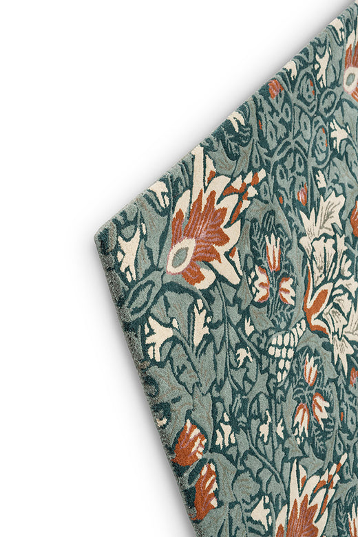 Vloerkleed Morris & Co Snakeshead Thistle Russet 127207