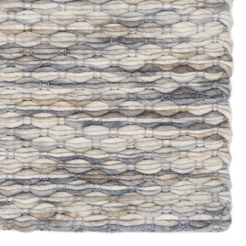 Structuur vloerkleed De Munk Carpets Bubbio 01