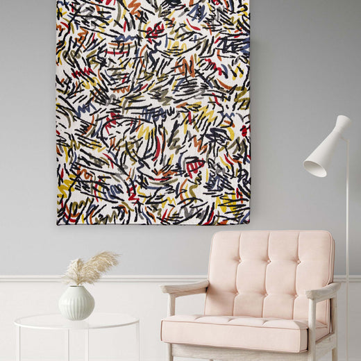 Laagpolig vloerkleed Louis de Poortere 9144 Gallery Street Graph