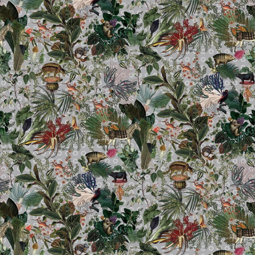 Laagpolig vloerkleed Moooi Carpets Menegerie of Extinct Animals Cloud