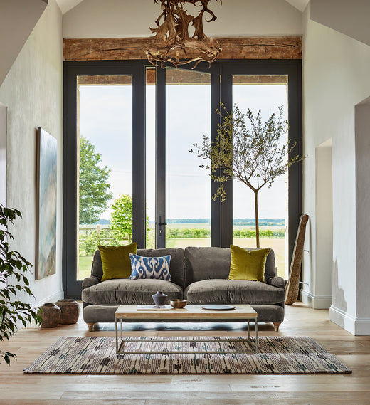 Vloerkleed Sanderson Ishi Slate Charcoal 146004