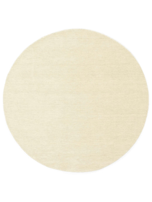 Vloerkleed MOMO Rugs Panorama Uni Rond White