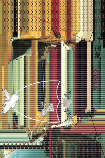 Laagpolig vloerkleed Moooi Carpets Dexter & Sinister